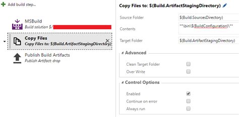 msbuild clean publish folder